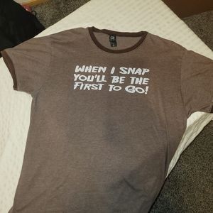 "When I Snap" Unisex T-shirt